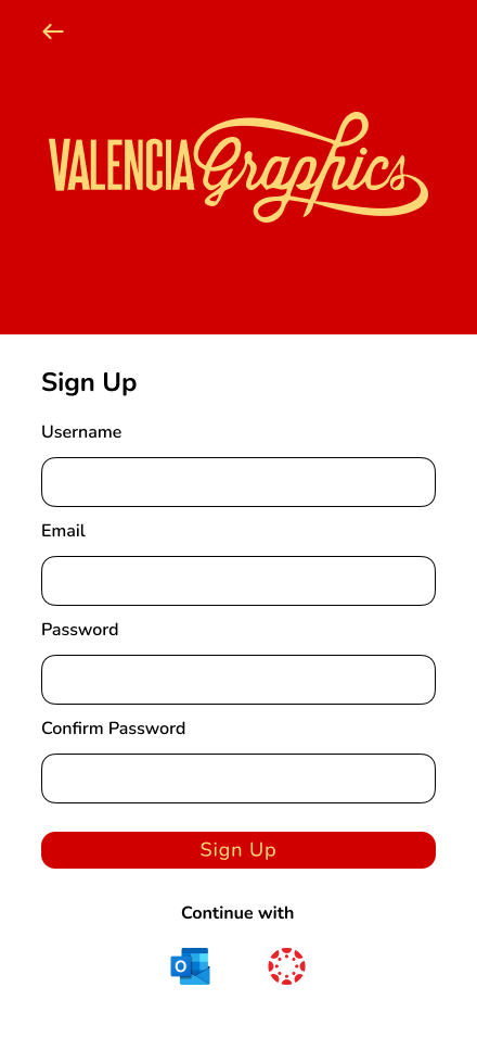 Registration Page